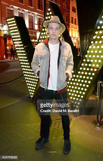 Jamie Campbell Bower attends the W London - Leicester Square & World AIDS Day Fundraising Party at Wyld on December 1, 2014 in London, England.