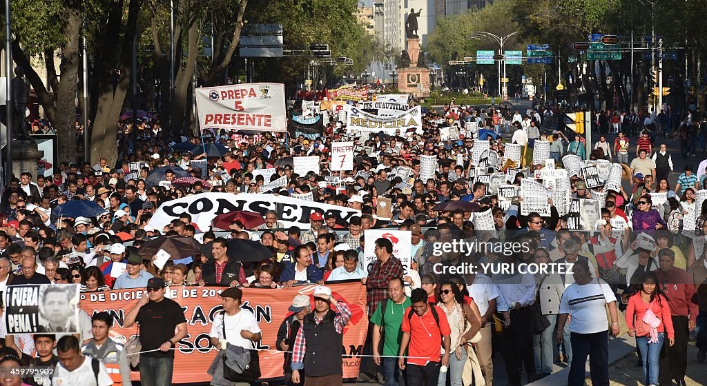 MEXICO-MISSING-STUDENTS-PROTEST