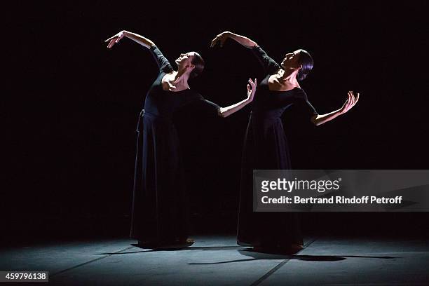 Star dancer Marie-Agnes Gillot and Coreographer Blanca Li dance for the first time together on a ballet choreographed by themselves for the event;...