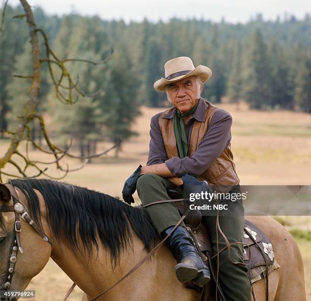 Lorne Greene as Ben Cartwright --