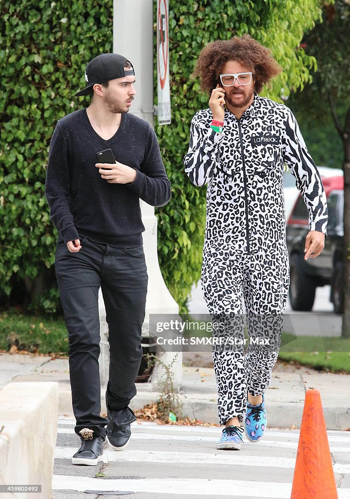 Celebrity Sightings In Los Angeles - December 1, 2014