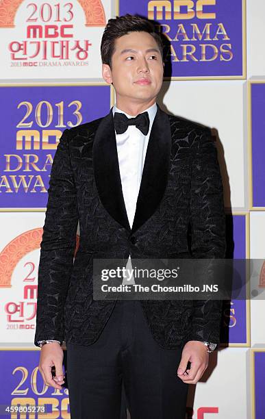 Lee Jung-Jin arrives at the red carpet of the 2013 MBC drama awards at MBC Open hall on December 30, 2013 in Seoul, South Korea.