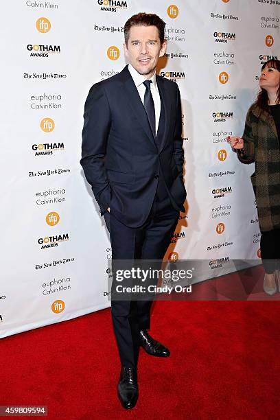 Actor Ethan Hawke attends the 24th Annual Gotham Independent Film Awards at Cipriani Wall Street on December 1, 2014 in New York City.