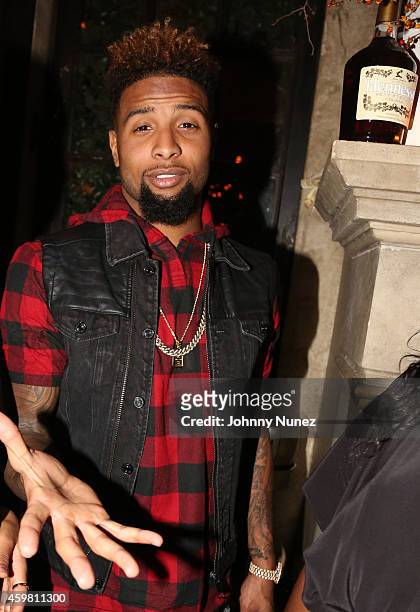 Odell Beckham Jr. Attends Trey Songz 30th Birthday Celebration at The Lion on December 1, 2014 in New York City.