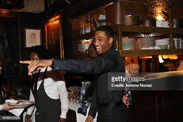 Trey Songz attends Trey Songz 30th Birthday Celebration at The Lion on December 1, 2014 in New York City.