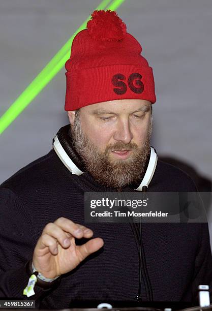 Claude Vonstroke performs at the Snowglobe Music Festival at Lake Tahoe Community College on December 30, 2013 in South Lake Tahoe, California.