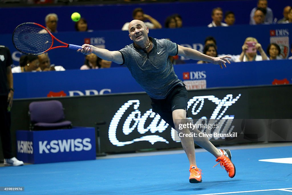 Coca-Cola International Premier Tennis League - Singapore: Day One