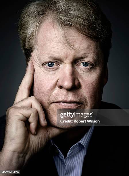 Earl Spencer, Charles Spencer is photographed at his Althorp estate for the Times on July 1, 2104 near Daventry, England.