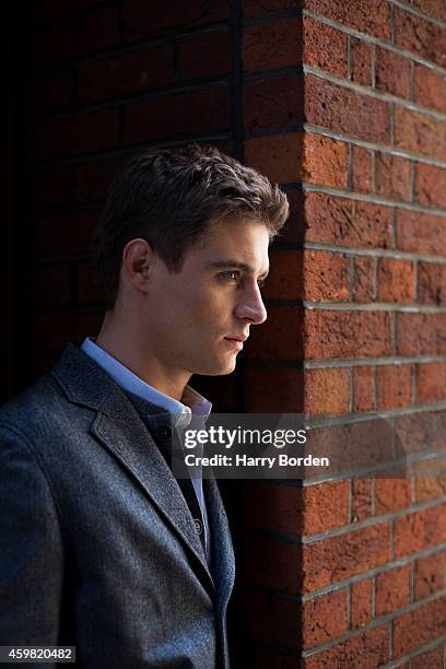 Actor Max Irons is photographed for the Spectator on May 14, 2014 in London, England.