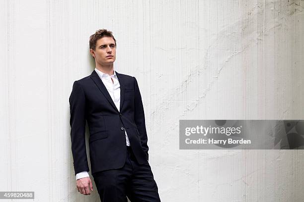 Actor Max Irons is photographed for the Spectator on May 14, 2014 in London, England.