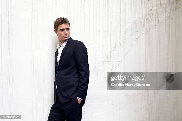 Actor Max Irons is photographed for the Spectator on May 14, 2014 in London, England.