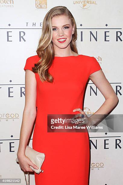 Sophia Forrest arrives at the World Premier of "The Water Diviner" at the State Theatre on December 2, 2014 in Sydney, Australia.