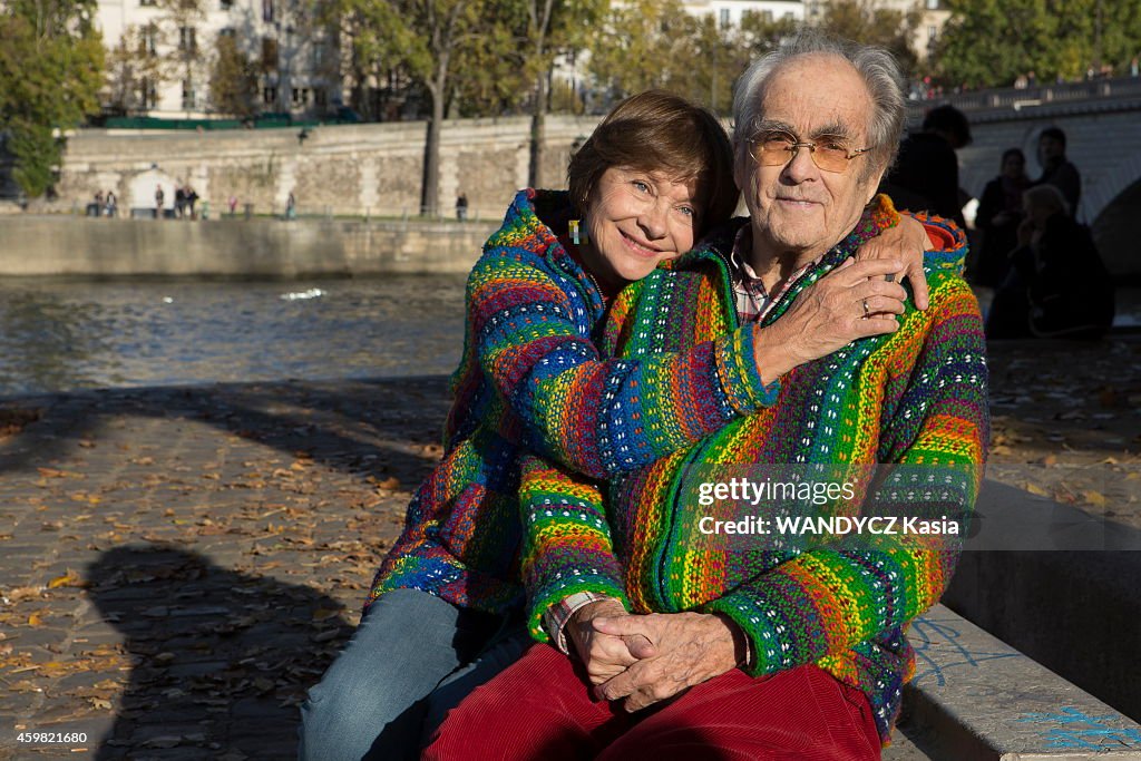 Macha Meril and Michel Legrand Portrait Session