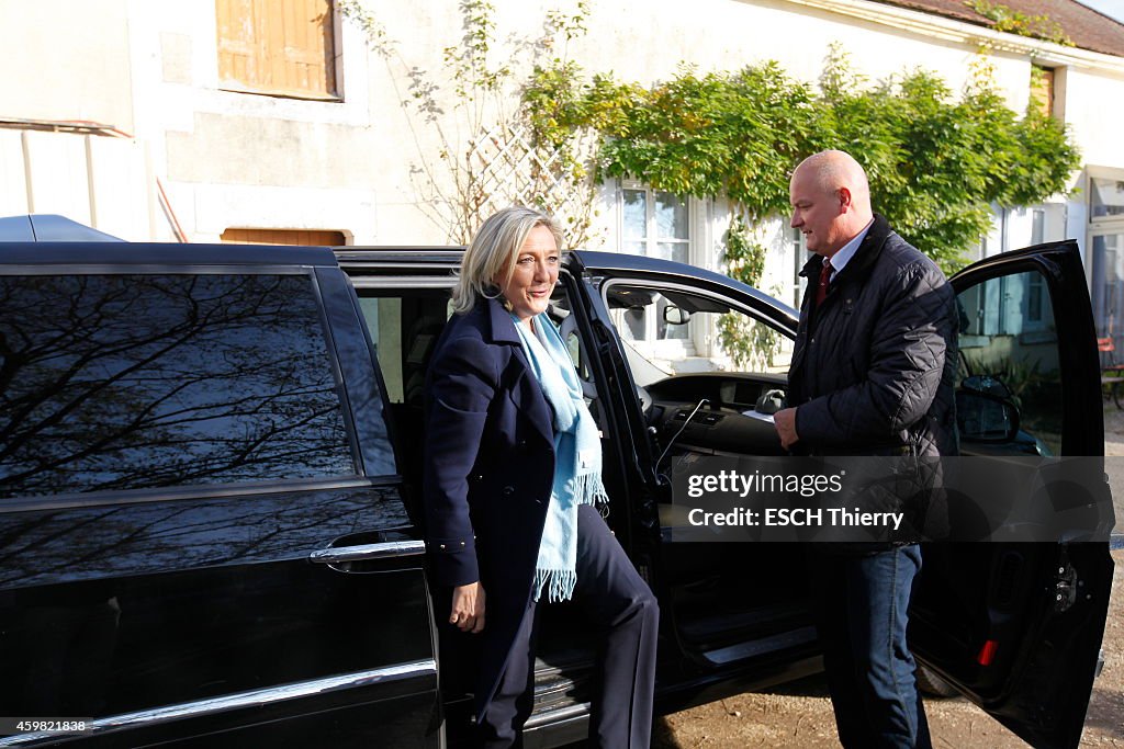 Marine Le Pen Portrait Session