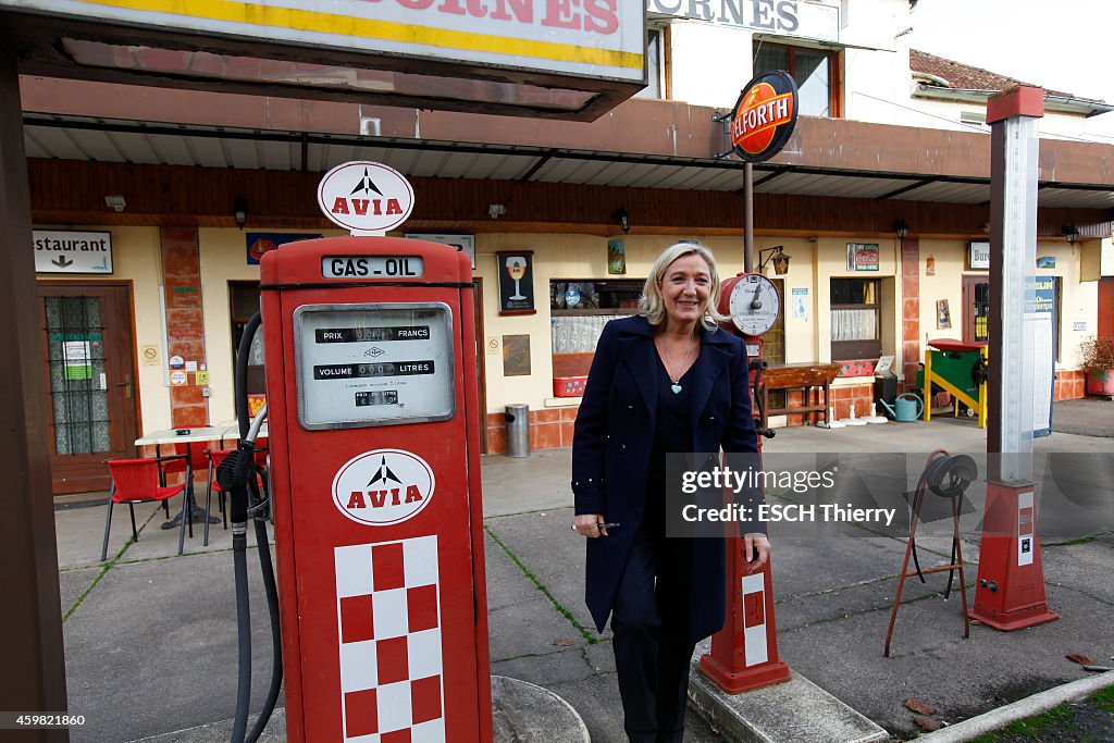 Marine Le Pen Portrait Session