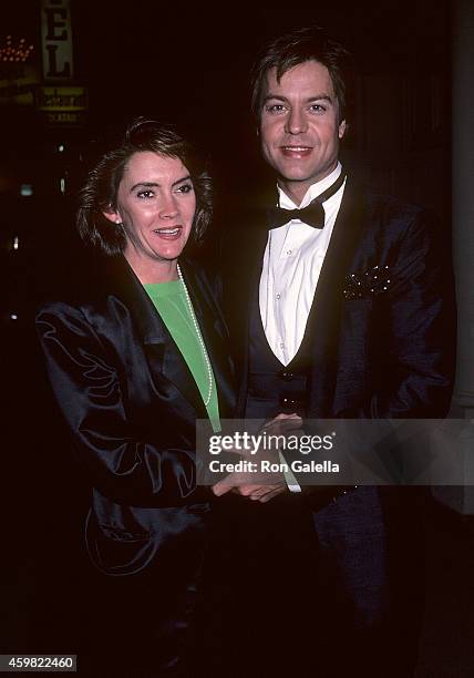 Actor Brad Maule and wife Laverne Nix attend the 16th Annual Los Angeles Drama Critics Circle Awards on April 22, 1985 at Variety Arts Center in Los...