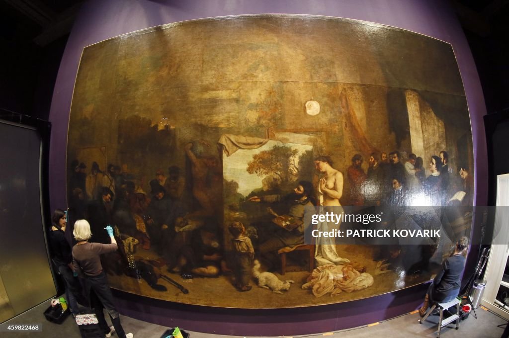 FRANCE-CULTURE-PAINTING-RESTORATION