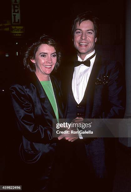 Actor Brad Maule and wife Laverne Nix attend the 16th Annual Los Angeles Drama Critics Circle Awards on April 22, 1985 at Variety Arts Center in Los...
