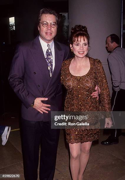 Actor Brad Maule and actress Jacklyn Zeman attend the Ninth Annual Soap Opera Digest Awards on February 26, 1993 at the Beverly Hilton Hotel in...