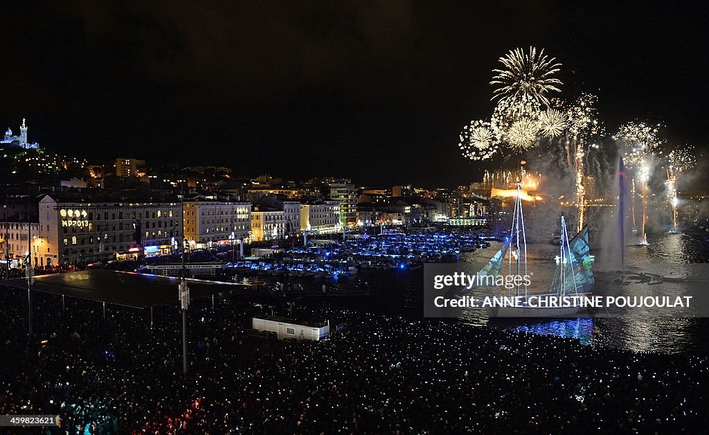 FRANCE-NEW YEAR-EU-CULTURE-MARSEILLE