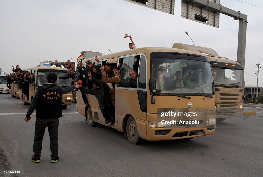 Second group of Peshmerga to enter Kobani