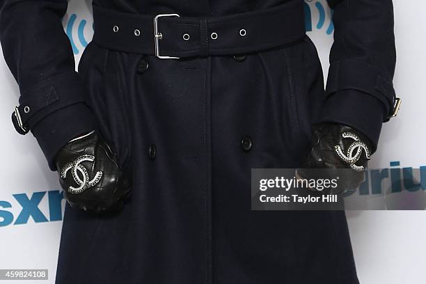 Personality Kyle Richards visits the SiriusXM Studios on December 2, 2014 in New York City.