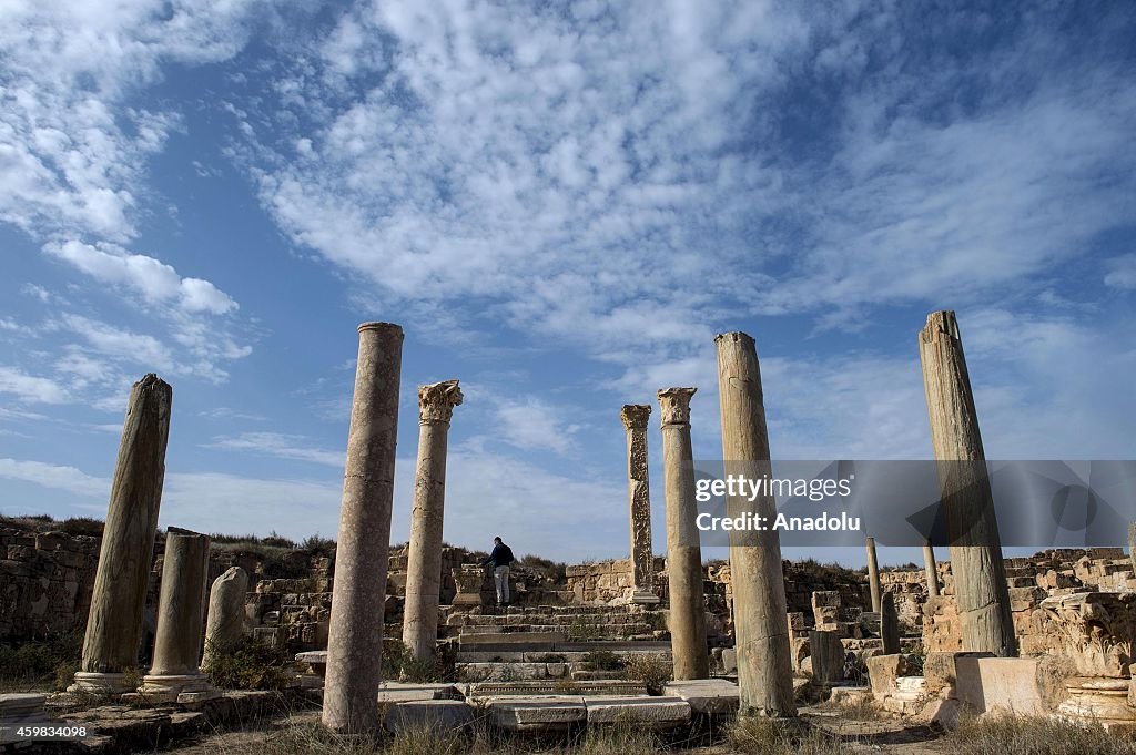 UNESCO's world heritage's Sabratha ancient city in Libya