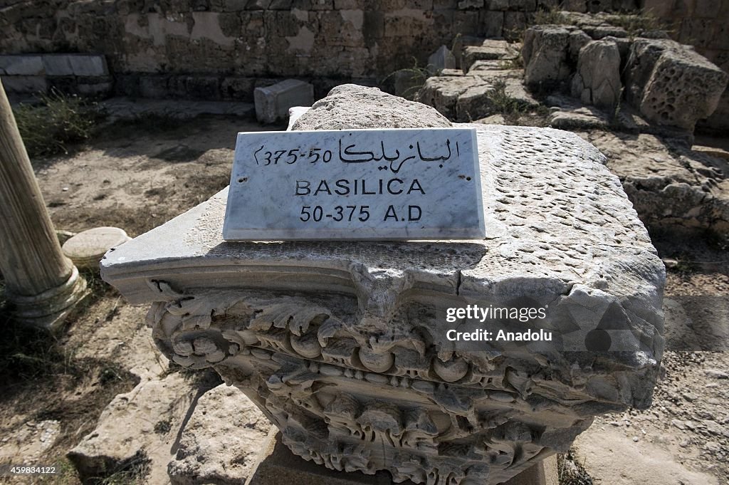 UNESCO's world heritage's Sabratha ancient city in Libya