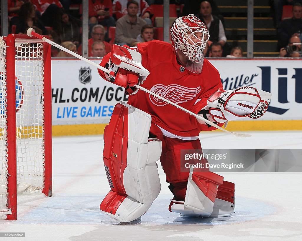 Vancouver Canucks v Detroit Red Wings