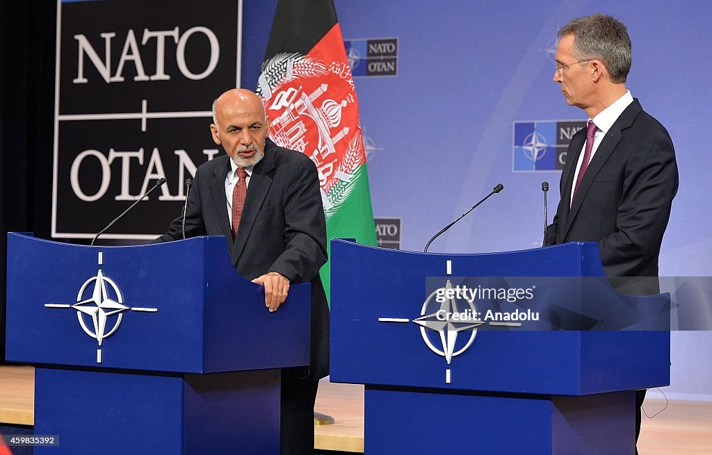 Afghan President Ghani and NATO Secretary General Stoltenberg's press conference