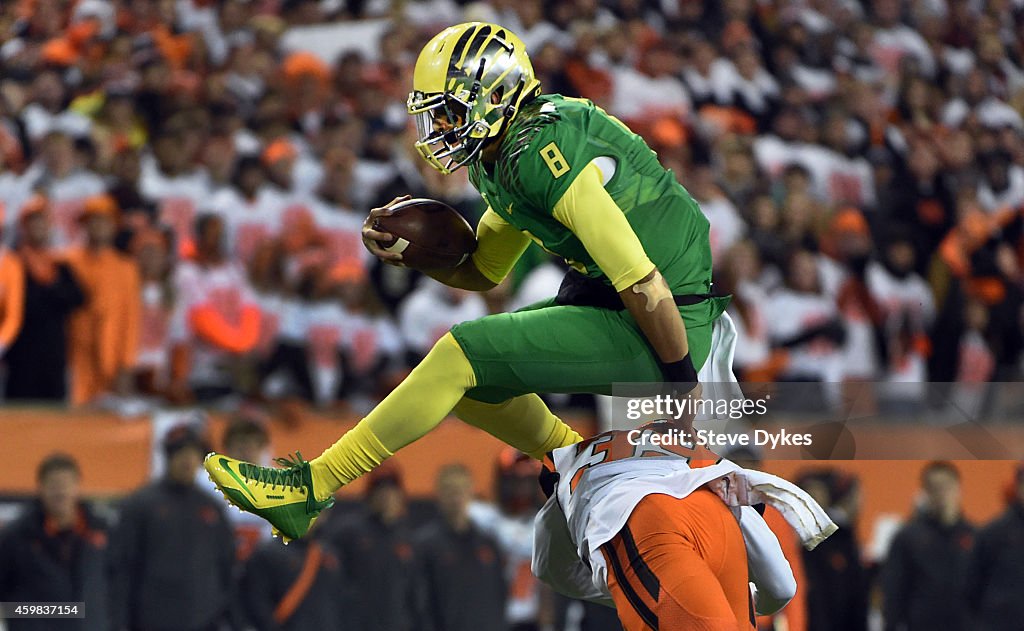 Oregon v Oregon State