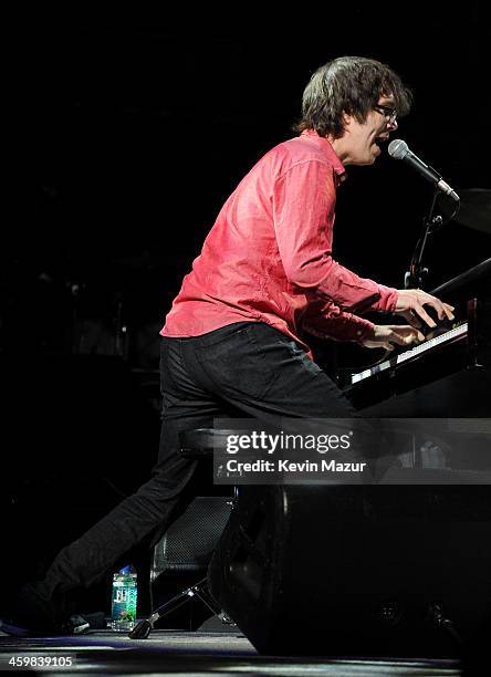 Ben Folds of Ben Folds Five performs onstage during Billy Joel's New Year's Eve Concert at the Barclays Center of Brooklyn on December 31, 2013 in...