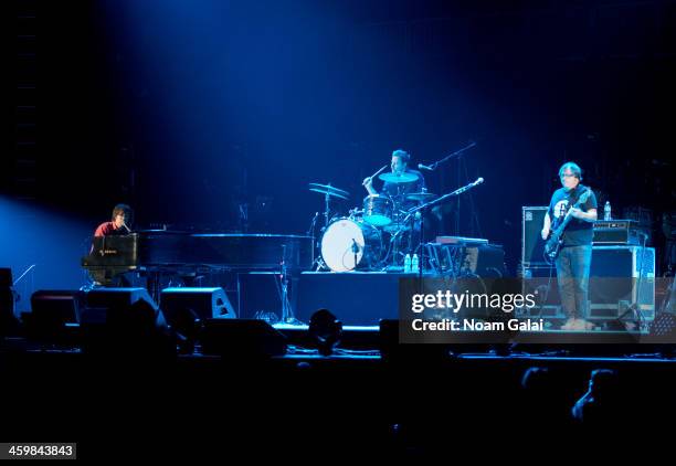 Ben Folds Five performs at Barclays Center on December 31, 2013 in New York City.