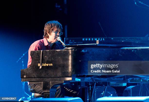 Ben Folds of Ben Folds Five performs at Barclays Center on December 31, 2013 in New York City.