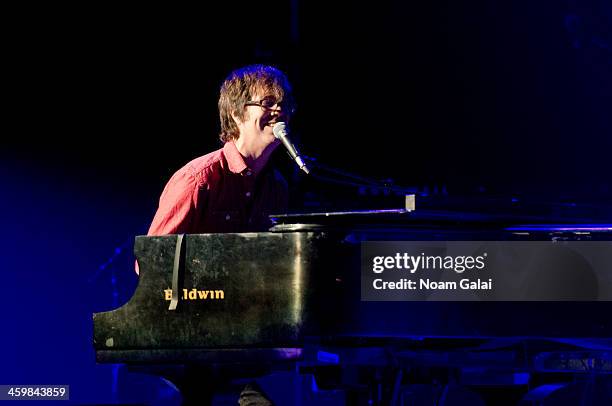 Ben Folds of Ben Folds Five performs at Barclays Center on December 31, 2013 in New York City.