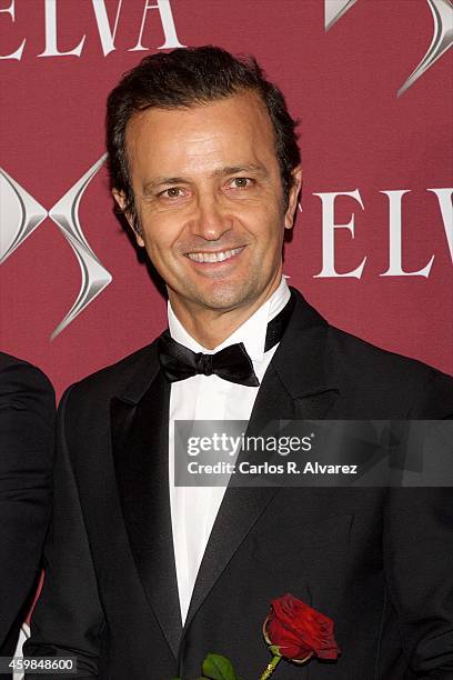 Angel Villamor attends the "Telva Beauty" 2014 awards at the Royal Teather on December 2, 2014 in Madrid, Spain.