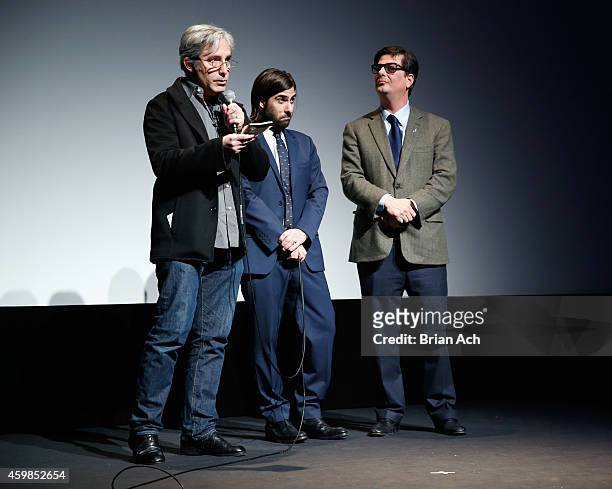 Director Paul Weitz and executive producers Jason Schwartzman and Roman Coppola attend the red carpet premiere screening of Amazon's Original Series...