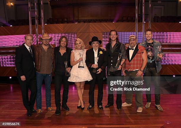 S John Hamlin, Jason Aldean, Keith Urban, Miranda Lambert, Merle Haggard, Tyler Hubbard of Florida Georgia Line, Larry the Cable Guy, and Brian...