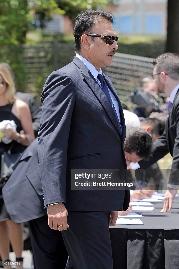 Phillip Hughes Funeral