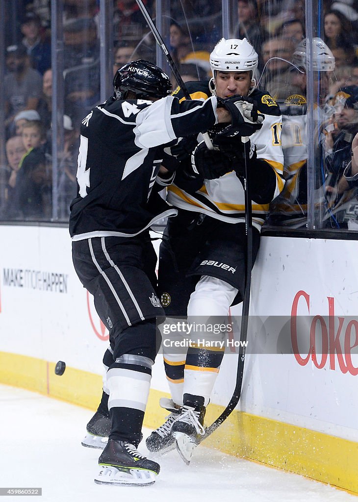 Boston Bruins v Los Angeles Kings