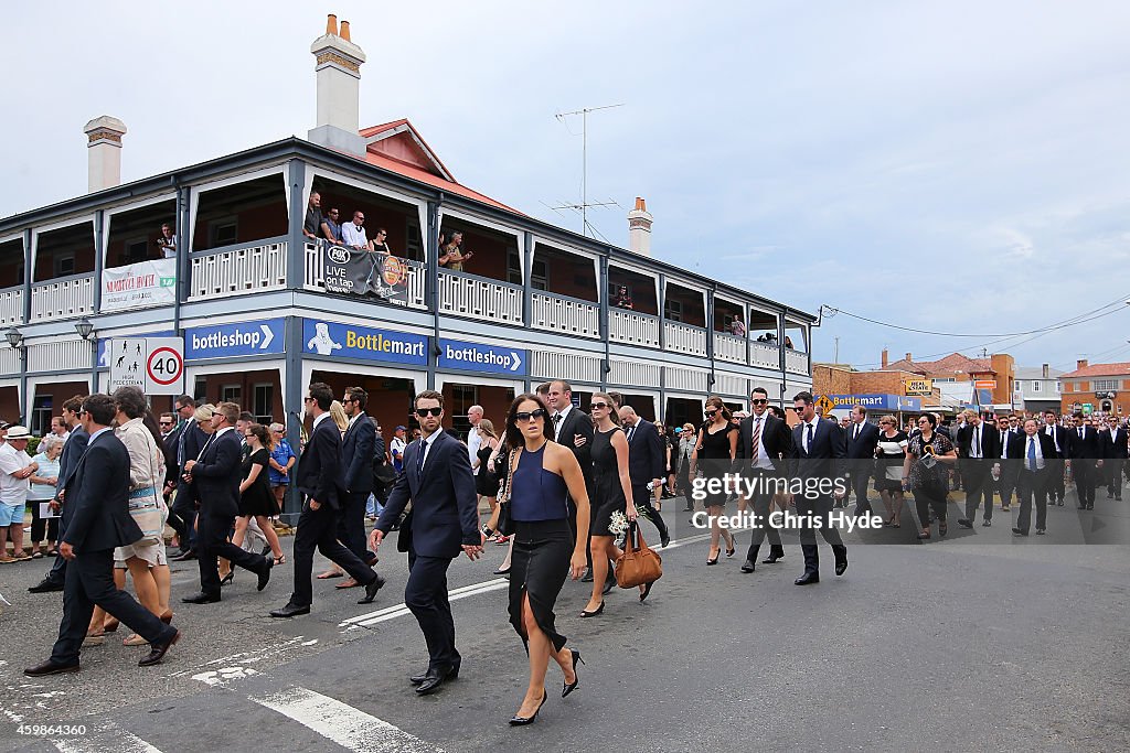 Phillip Hughes Funeral