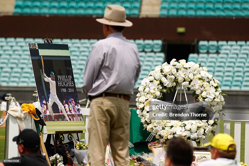 Phillip Hughes Funeral Watched Around Australia