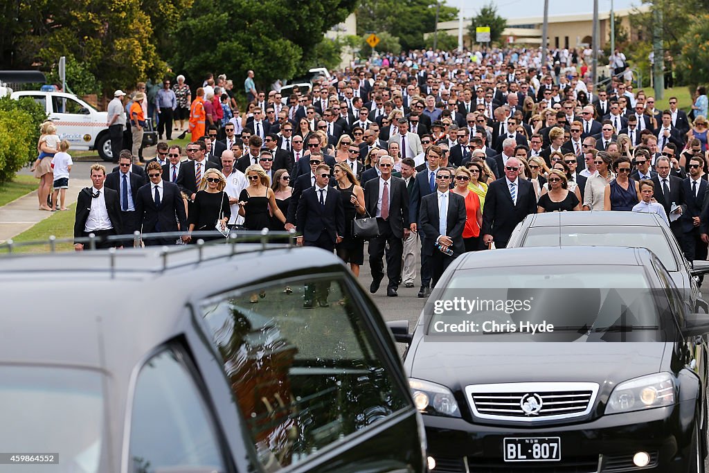 Phillip Hughes Funeral