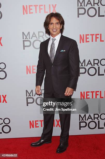 Marco Polo creator and executive producer John Fusco attends the "Marco Polo" New York series premiere at AMC Lincoln Square Theater on December 2,...