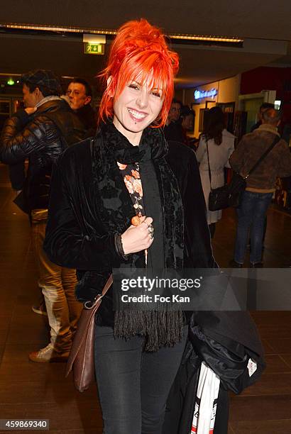 Screenwriter /actress Alma S Grey attends the 'Cheries Cheris' - LGBT 20th Festival - : Closing Ceremony At MK2 Bibliotheque on December 2, 2014 in...