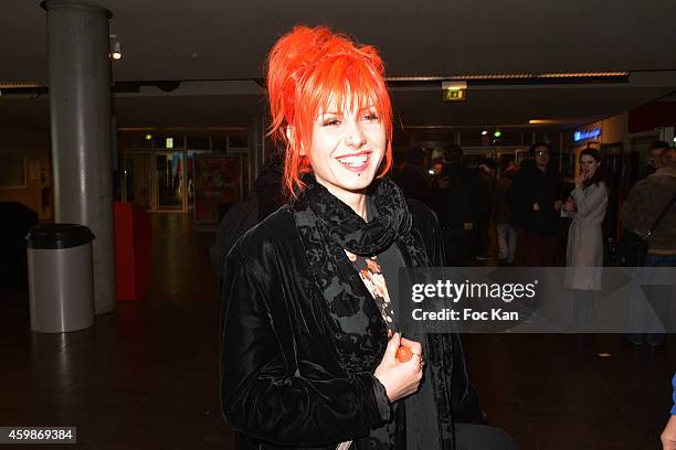 Screenwriter /actress Alma S Grey attends the 'Cheries Cheris' - LGBT 20th Festival - : Closing Ceremony At MK2 Bibliotheque on December 2, 2014 in...