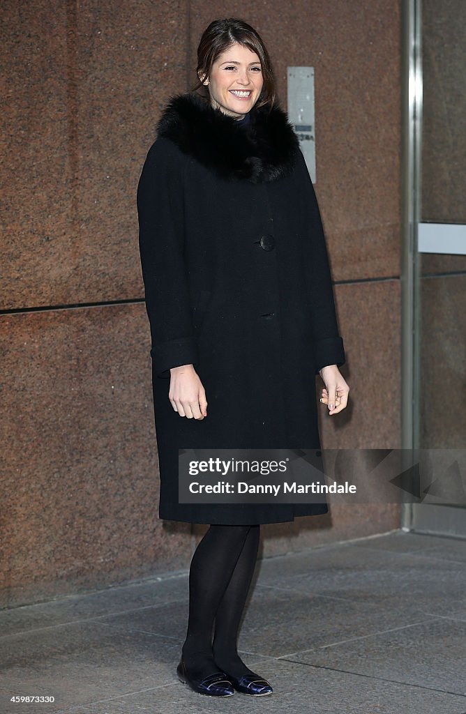 Gemma Arterton attend the Annual ICAP Charity Day at ICAP on December