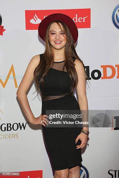 Ale Muller attends the EstiloDF 4th Anniversary at Aqua Bosques hotel on December 2, 2014 in Mexico City, Mexico.