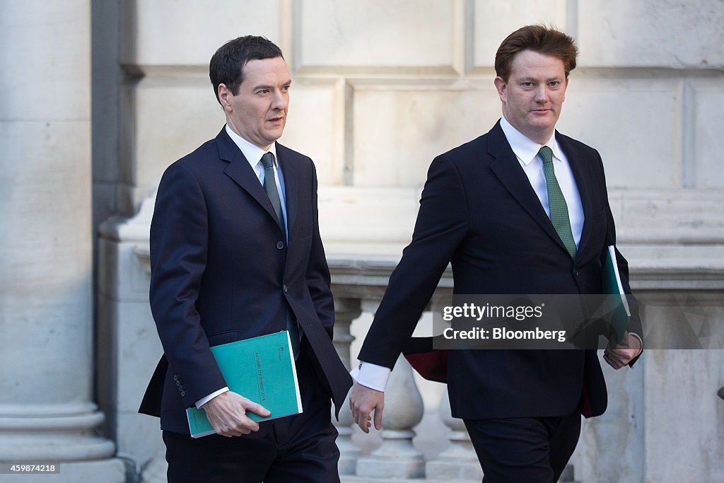 U.K. Chancellor Of The Exchequer George Osborne Delivers Autumn Budget Statement