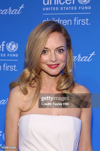 Heather Graham attends the 10th Annual UNICEF Snowflake Ball at Cipriani Wall Street on December 2, 2014 in New York City.